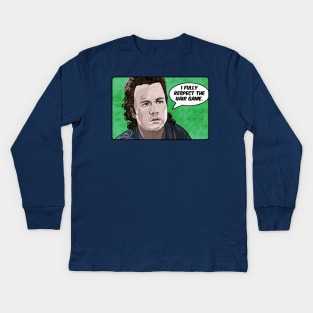 Dr. Eugene Porter:  Master of the mullet Kids Long Sleeve T-Shirt